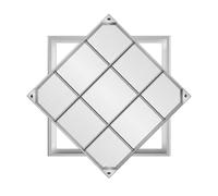 Copertura e telaio in acciaio inox, coperchio quadrato invisibile per serbatoio settico per cortile, vialetto e pavimentazione