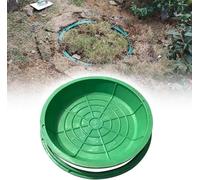 Copertura e telaio in resina resistente, coperchio per serbatoio settico quadrato da incasso da 50 cm, capacità di carico 300 kg, copertura durevole per bacino delle acque reflue per uso esterno, 99