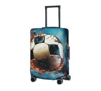 Copertura elastica lavabile per valigie Un calcio galleggiante nello spazio Coperture per valigie per bagagli da 45-81 cm Coperture per bagagli portatili da viaggio Manica antipolvere Anti-graffio