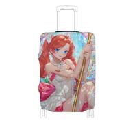Copertura elastica per bagagli, grande, resistente ai graffi, adatta per valigie da 45-81 cm, splendente magia anime ragazza, S 18-20 in