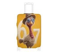 Copertura elastica per bagaglio a mano Antipolvere elastica valigia copre accessori da viaggio Adatto per bagagli da 45-81 cm, sette sei Turchia, XL 29-32 in