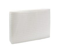 Copertura elastica per condizionatore d'aria per interni, efficace isolamento dalla polvere e controllo della temperatura, si adatta alla maggior parte delle dimensioni standard (bianco, 53 x 35 x 9