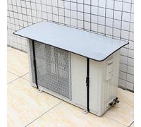 Copertura esterna AC - Protezione in alluminio per unità a pompa di calore, resistente alle intemperie e durevole