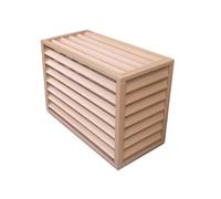 Copertura esterna del condizionatore d'aria di alluminio di riduzione del rumore dello schermo di privacy del recinto di CA resistente alle intemperie del registro B di colore 1.5p100x50x70cm