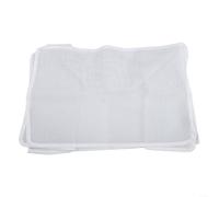 Copertura esterna della maglia di CA per i condizionatori d'aria della finestra a forma di U di Midea 8000/10000/12000 BTU, poliestere 20" W X 126" D X 13" H, nero/bianco per uso del patio (bianco)