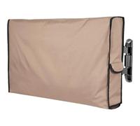 Copertura esterna della televisione 210D impermeabile Khaki Screen | Questa copertura impermeabile protegge il televisore esterno da pioggia e polvere per tenerlo al sicuro durante tutto l'anno.