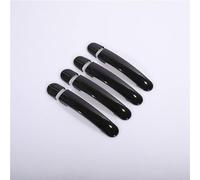 Copertura Esterna Maniglia Porta Per VW Polo 2010-2017 Nero Chrome Car Door Handle Covers Accessori Per Auto Styling Stickers(Black 0 keyhole)