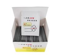 Copertura facciale e tappetino per rianimazione per addestramento medico Accessori realistici per manichino CPR per corsi ospedalieri Accessori per CPR Borsa polmonare per simulazione medica