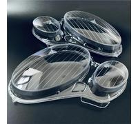 copertura faro 1Pair Faro Anteriore Copriobiettivo Per Mercedes Per Benz Classe E W211 E240 E200 E350 E280 E300 2002-2008 paralume trasparente Faro anteriore