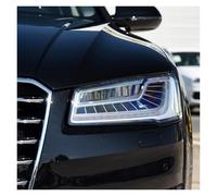 Copertura Faro Copri Lente Per A8 D4 2014 2015 2016 2017 Faro Copertura Trasparente Borsette Paralume Custodia In Plexiglass Sostituire Lente(Left Side)