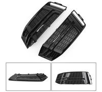 Copertura Fendinebbia Anteriore Nera Compatibile con AUDI A4 B9 S-LINE 2016-2018