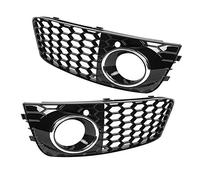 Copertura Fendinebbia in ABS Elegante Griglia a Rete Adatta per B8 2009-2011, 2 Pezzi di Ricambio per Berlina Base, Adatta per Un Look Auto alla Moda (Galvanotecnica (GZ.D072DL/R))