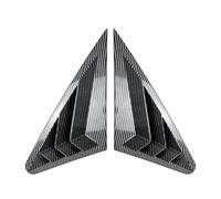 Copertura Feritoia Lunotto Copri Persiana Trim Per A3 S3 8V RS3 Berlina 2014-2020 tenda parasole finestra(Carbonio)