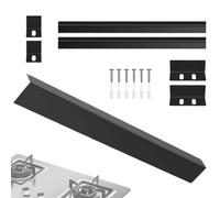 Copertura Fessure Fornello Bancone - Bordo Di Tenuta In Acciaio Inossidabile Per Piano Cottura,Riempitivo Fessure Scorrevole,per Fornelli Lavastoviglie Microonde Frigoriferi Lavatrici