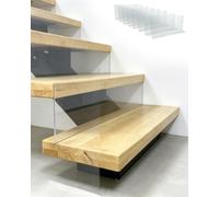 Copertura Fessure Set di 13 Coprifessure per Gradini Aperti, Pannello di Riempimento Trasparente da 1.3mm per Alzata, Barriera di Sicurezza Anticaduta per Bambini