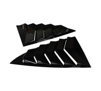Copertura Finestrino Posteriore Feritoia Bocchetta Ventilazione Laterale Accessorio Triangolare Per Tesla Per Model 3 2017 2018 2019 2020-2023(Gloss Black)