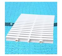 Copertura flessibile per drenaggio della piscina, in plastica, per interni ed esterni, per bagni e cucine 20 x 100 cm, colore: bianco
