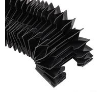 Copertura flessibile per macchina CNC per guide lineari HGR20, larghezza 20 mm, soffietto estensibile con funzionamento regolare e lunga durata (lunghezza allungata 400 mm)