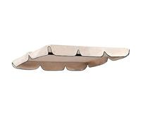 Copertura For Altalena Impermeabile For Tutte Le Stagioni, Resistente Ai Raggi UV, Parte Superiore Di Ricambio For Esterni, For Il Relax In Giardino, Design Antivento.(Beige,190cm*120cm*15cm)