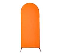 Copertura for arco nuziale elastica spessa for supporto for fondale, sfondo fotografico solido, decorazione for feste di compleanno Copertura per Archi Nuziali(Orange,100X200CM)