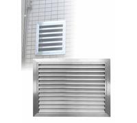 Copertura for bocchetta di ventilazione in metallo for soffitto e parete, griglia di ventilazione in acciaio inossidabile 304, moderna copertura for registro for ufficio domestico(11.8x11.8in-30x30cm)