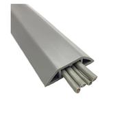 Copertura for cavi da pavimento Protezione for in PVC autoadesiva for di alimentazione Prolunga for canalina for elettrici Gestione for la casa(50mm wide grey)