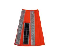 Copertura for cono stradale a LED con ricarica solare - Set di coni di segnalazione controllati dalla luce for lavori edili e uso notturno(Small)