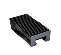 Copertura for guida lineare: soffietto flessibile a fisarmonica HGR55mm, protezione antipolvere for lunghezze da 1000 mm a 3500(550mm)