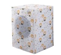 Copertura for lavatrice, copertura for lavatrice, cestello for lavatrice, copertura antipolvere, stampa di cartoni animati, coperture trasparenti impermeabili, panno antipolvere for uso domestico, for