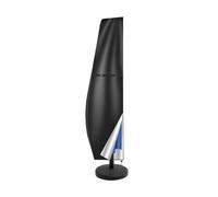 Copertura For Ombrellone Da Giardino 265 Cm, Impermeabile, Anti-UV, 210D, Con Cerniera (adatta For Offset 9 A 12 Piedi) Massima Protezione(Black)
