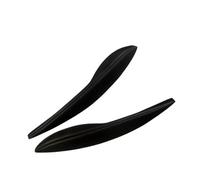 Copertura For Palpebre Dei Fari Anteriori In Fibra Di Carbonio Per FIT Per JAZZ 2008-2013 GE8 Adesivo For Sopracciglia Anteriori Nero Opaco GE6 Copri Lente Faro(Fiber glass)