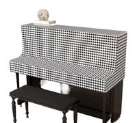Copertura for pianoforte dal design minimale for antiaderente for capelli completa for verticale for all-inclusive Per Pianoforti(Pattern,Regular double stool)