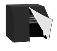 Copertura for pianoforte verticale, copertura for completa impermeabile, for in tessuto Oxford 420D placcato argento, ombra, umidità Per Proteggere Il Pianoforte