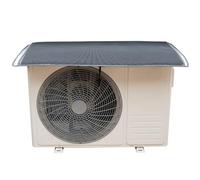 Copertura for Pompa di Calore, Copertura Magnetica for unità Esterna del Condizionatore, Protezione Solare E Antipioggia, Capote for Tutte Le Stagioni con Cinghia Fissa, Scudo Termico(110 x 55 cm)