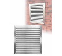 Copertura for presa d'aria in acciaio inossidabile 304, copertura for griglia di ventilazione for soffitto e parete, moderna griglia decorativa for registro aria condizionata(13.8x13.8in-35x35cm)