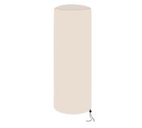 Copertura for riscaldatore ad aria circolare in tessuto Oxford 210D, protezione impermeabile for mobili 50x120 cm Copertura Riscaldatore Esterno(Beige)