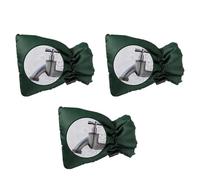 Copertura for rubinetto da esterno 3 pezzi, protezione antigelo invernale, manicotto isolato impermeabile anti-crepa, for tubo giardino Per l'Inverno(Green)