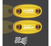 Copertura Foro per specchietto retrovisore CNC per Parabrezza Moto Blocco Foro per specchietto retrovisore per H-Onda CBR600 RR Cbr600rr CBR600RR 2004-2013 2014 2015 2016