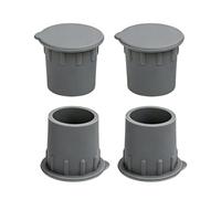 Copertura Foro Recinzione Piscina 4 pezzi in silicone resistenti alle