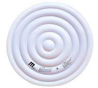 Copertura Galleggiante Gonfiabile per Vasca Idromassaggio Rotonda 6 Persone Bianca