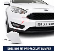 Copertura Gancio Traino Anteriore Per Ford Focus MK3.5 2015-2018 Frozen White Z2