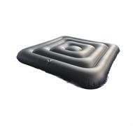 Copertura gonfiabile per piscina progettata per la regolazione termica e la protezione dell'acqua della spa e delle piccole piscine da perdite di calore e detriti (con manico nero)