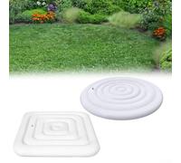 Copertura gonfiabile per vasche da bagno da esterno, opzioni rotonde e quadrate, materiale in PVC per resistere a vento, pioggia e esposizione al sole (rotonda 1)