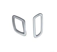 Copertura Griglia 2Pcs ABS Argento per jeep per renegade Copertura | Materiale ABS , finitura argento elegante, protezione urti leggeri, per facile pulizia