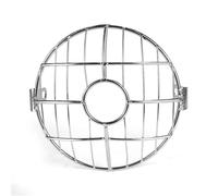 Copertura Griglia Faro Per Cafe Per Racer Per Cruiser 6.5" Griglia Di Protezione Per Fari Per Moto Griglia Di Protezione Per Lampada Griglia Di Protezione Cromata(C)