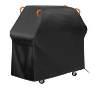 Copertura Griglia Nera 22x28x5 Tessuto Oxford per Barbecue Uso Esterno