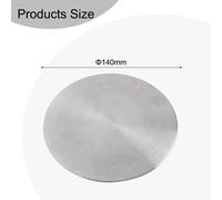 Copertura guarnizione scarico lavandino cucina facile da usare 110 mm o 140 mm a