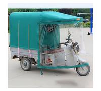 Copertura impermeabile a per scooter da mobilità Triciclo Elettrico Parapioggia Riflettente Antivento Acciaio Oxford Ciano Verde Taglie Multiple(Cyan,110 * 85cm/43 * 33")