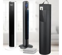 Copertura impermeabile antipolvere per ventilatore a torre silenziosa, copertura protettiva universale per LEVOIT, Midea FZ10-17JR, Brandson, VONLIMEN, GoveeLife, ventilatore a torre silenzioso e così