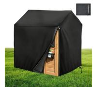 Copertura Impermeabile Casetta da Gioco Esterno | Protezione Solare, Resistente Alle Intemperie | Copertura impermeabile per casetta in legno,Adatto A Giardino, Patio, Esterno, Casa, Asilo E Campeggio